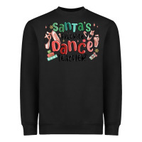 Black santa's favorite dance teacher Heavyweight Sweatshirt - MaliasSmallBusiness