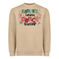 Mushroom santa's favorite dance teacher Heavyweight Sweatshirt - MaliasSmallBusiness