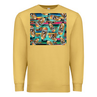 Antique Gold Western Teacher Pencil Premium Sweatshirt - LillyAllenDesigns