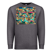 Charcoal Heather Western Teacher Pencil Premium Sweatshirt - LillyAllenDesigns