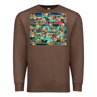 Chestnut Western Teacher Pencil Premium Sweatshirt - LillyAllenDesigns