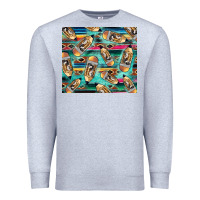 Heather Grey Western Teacher Pencil Premium Sweatshirt - LillyAllenDesigns