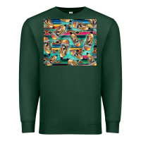 Sports Green Western Teacher Pencil Premium Sweatshirt - LillyAllenDesigns