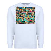 White Western Teacher Pencil Premium Sweatshirt - LillyAllenDesigns