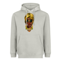 Moon Dust african woman Heavyweight Hoodie - NancyCooperArtShop