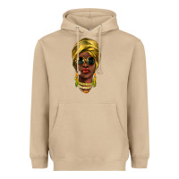 Mushroom african woman Heavyweight Hoodie - NancyCooperArtShop