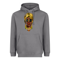 Storm african woman Heavyweight Hoodie - NancyCooperArtShop