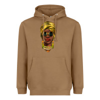 Toasted Coconut african woman Heavyweight Hoodie - NancyCooperArtShop