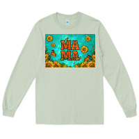 Matcha sunflowers mama skinny metal can holder Long Sleeve Tee - HRA Design Shop