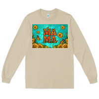 Mushroom sunflowers mama skinny metal can holder Long Sleeve Tee - HRA Design Shop