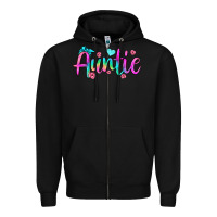 Black auntie Zipper Hoodie - JahusDesignShop