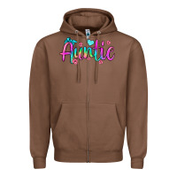 Chestnut auntie Zipper Hoodie - JahusDesignShop