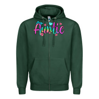 Sports Green auntie Zipper Hoodie - JahusDesignShop