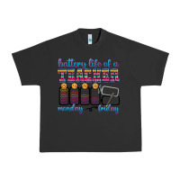 Pigment Black battery life of a teacher Urban Heavy Tee - texasbilliewilder