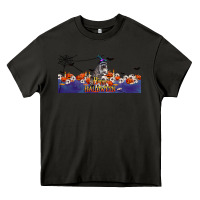 Asphalt Happy Halloween Raccon Heavy Core Tee - LillyAllenDesigns