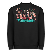 Merry Dancemas Christmas Ballet Heavyweight Sweatshirt | Teevron