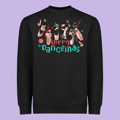 Heavyweight Sweatshirt merry dancemas christmas ballet
