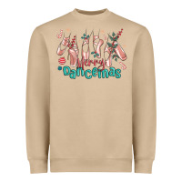 Mushroom merry dancemas christmas ballet Heavyweight Sweatshirt - MaliasSmallBusiness