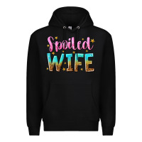 Black spoiled wife Premium Hoodie - NancyCooperArtShop