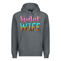 Rock spoiled wife Premium Hoodie - NancyCooperArtShop