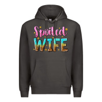 Smoke spoiled wife Premium Hoodie - NancyCooperArtShop