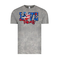 Cloud Rock love texas map Vintage Tee - Zillion Design Studio