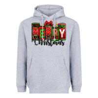 Heather Grey merry christmas license plate letters Heavyweight Hoodie - Jasminsmagicworld