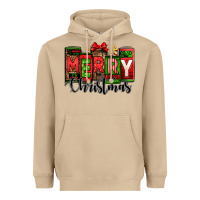 Mushroom merry christmas license plate letters Heavyweight Hoodie - Jasminsmagicworld