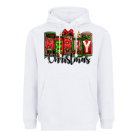 White merry christmas license plate letters Heavyweight Hoodie - Jasminsmagicworld