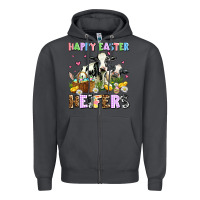 Smoke happy easter heifer's Zipper Hoodie - AdoDesignShop