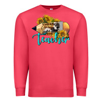 Cardinal Western Teacher Pencil Premium Sweatshirt - LillyAllenDesigns