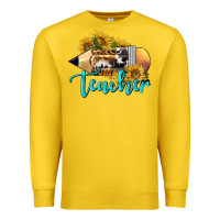 Lemon Western Teacher Pencil Premium Sweatshirt - LillyAllenDesigns
