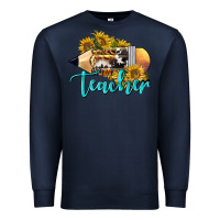Navy Western Teacher Pencil Premium Sweatshirt - LillyAllenDesigns