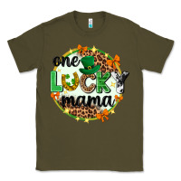 Army Green One lucky mama  St. Patricks Day Classic Tee - Neo Western