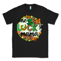 Black One lucky mama  St. Patricks Day Classic Tee - Neo Western