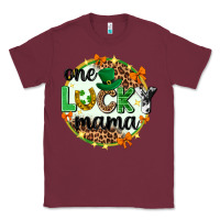 Burgundy One lucky mama  St. Patricks Day Classic Tee - Neo Western