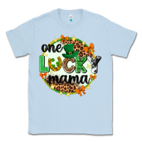 Dusty Blue One lucky mama  St. Patricks Day Classic Tee - Neo Western