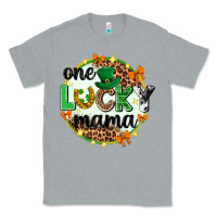 Heather Grey One lucky mama  St. Patricks Day Classic Tee - Neo Western