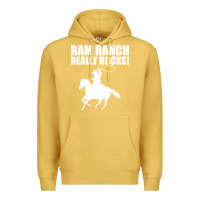 Antique Gold Ram Ranch Really Rocks! Premium Hoodie - Bettercallsaul