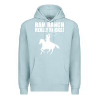 Blue Mist Ram Ranch Really Rocks! Premium Hoodie - Bettercallsaul