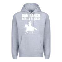 Heather Grey Ram Ranch Really Rocks! Premium Hoodie - Bettercallsaul