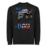 Black all american boy Heavyweight Sweatshirt - MaliasSmallBusiness