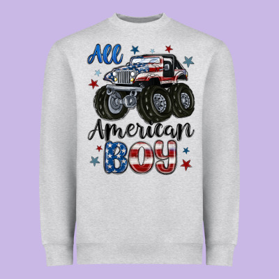 Heavyweight Sweatshirt all american boy