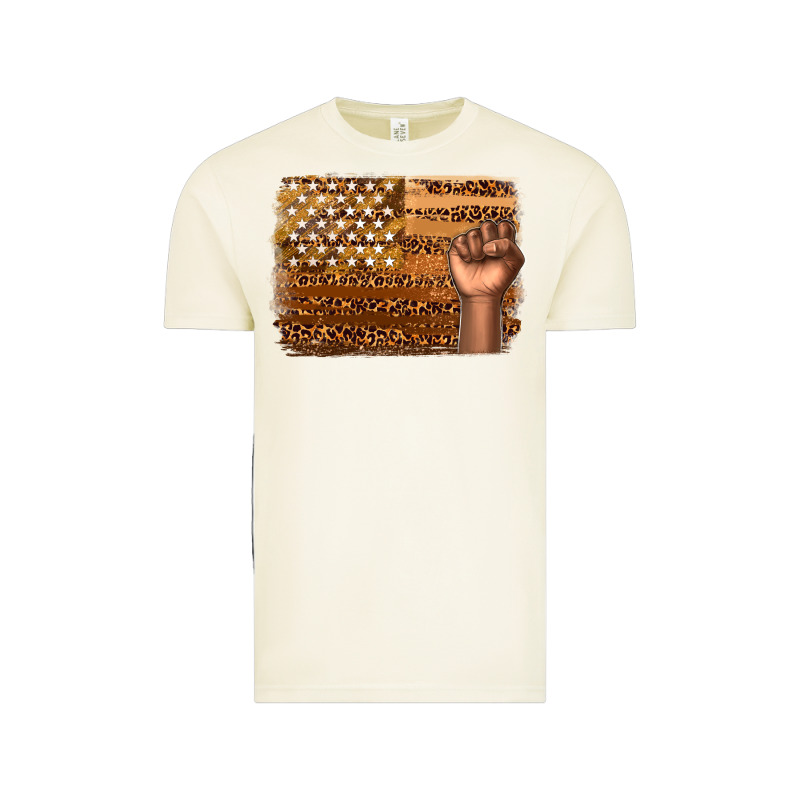 American Melanin Flag Vintage Tee by texasbilliewilder | Teevron
