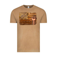 Vintage Camel American melanin flag Vintage Tee - texasbilliewilder