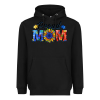 Black proud mom autism Heavyweight Hoodie - BarkalooDesign