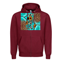 Burgundy senior 2023 Zipper Hoodie - JahusDesignShop