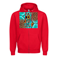 Red senior 2023 Zipper Hoodie - JahusDesignShop