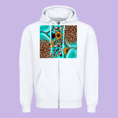 Senior 2023 Zipper Hoodie Designed By Jahusdesignshop
