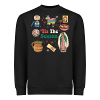 Black tis the season Heavyweight Sweatshirt - MaliasSmallBusiness